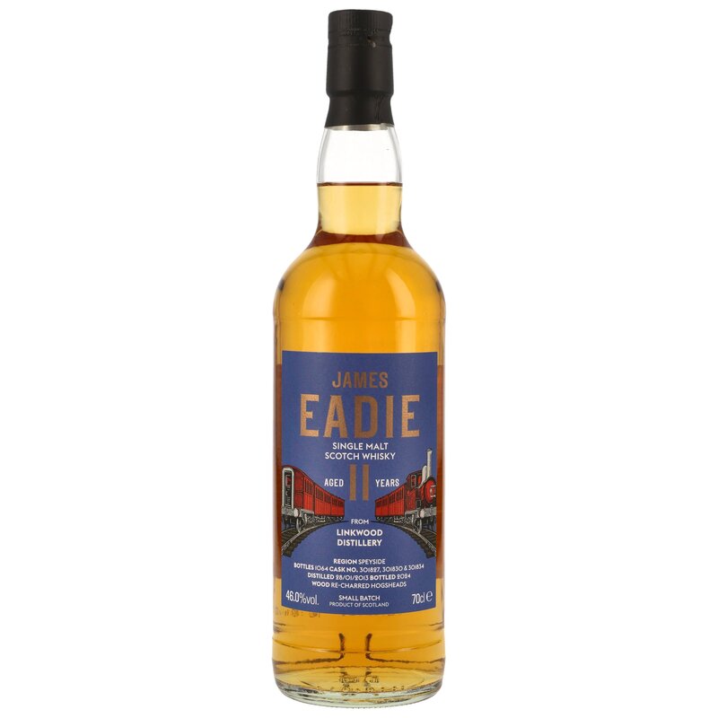 Linkwood 2013/2024 - 11 y.o. - Re-Charred Hogsheads #301827, 301830, 301834 - James Eadie