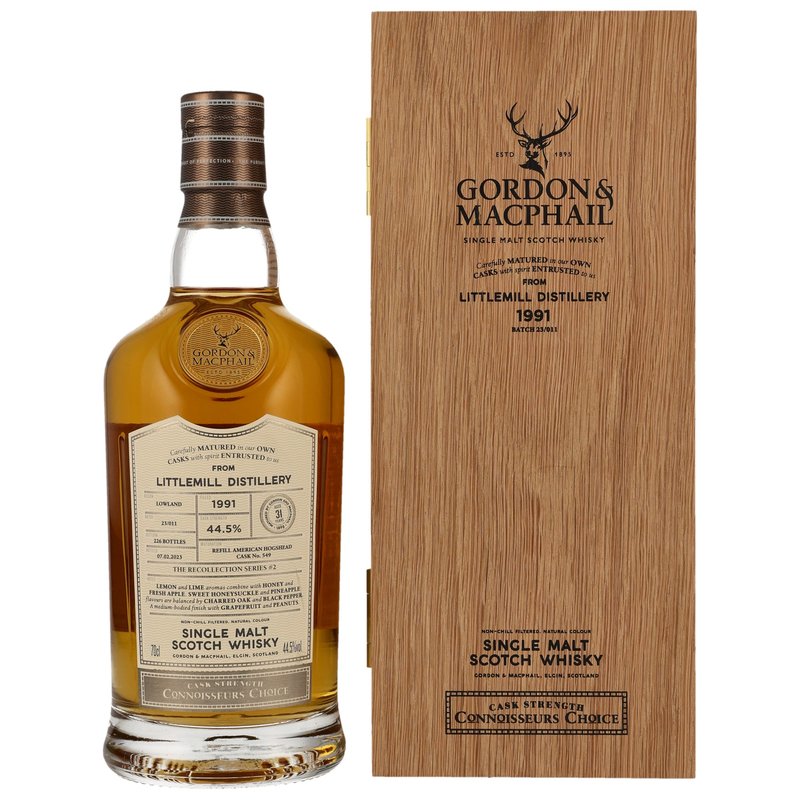 Littlemill 1991/2023  G&M CC UPPER Cask
