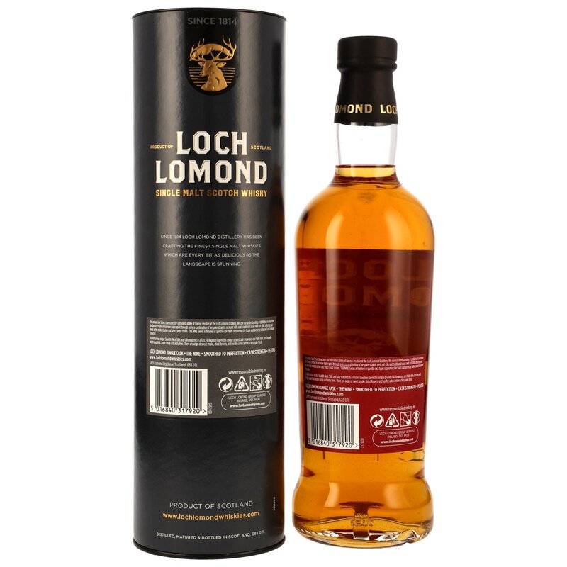 Loch Lomond Single Cask 2017/2025 - Bourbon Barrel