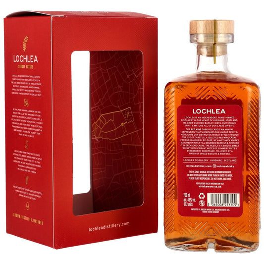 Lochlea Distillery Red Wine Cask - 2025 Release - Grenache Casks Finish