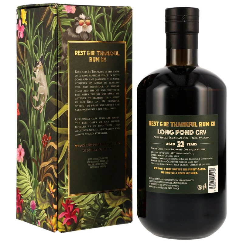 Long Pond 22 y.o. - CRV Single Cask