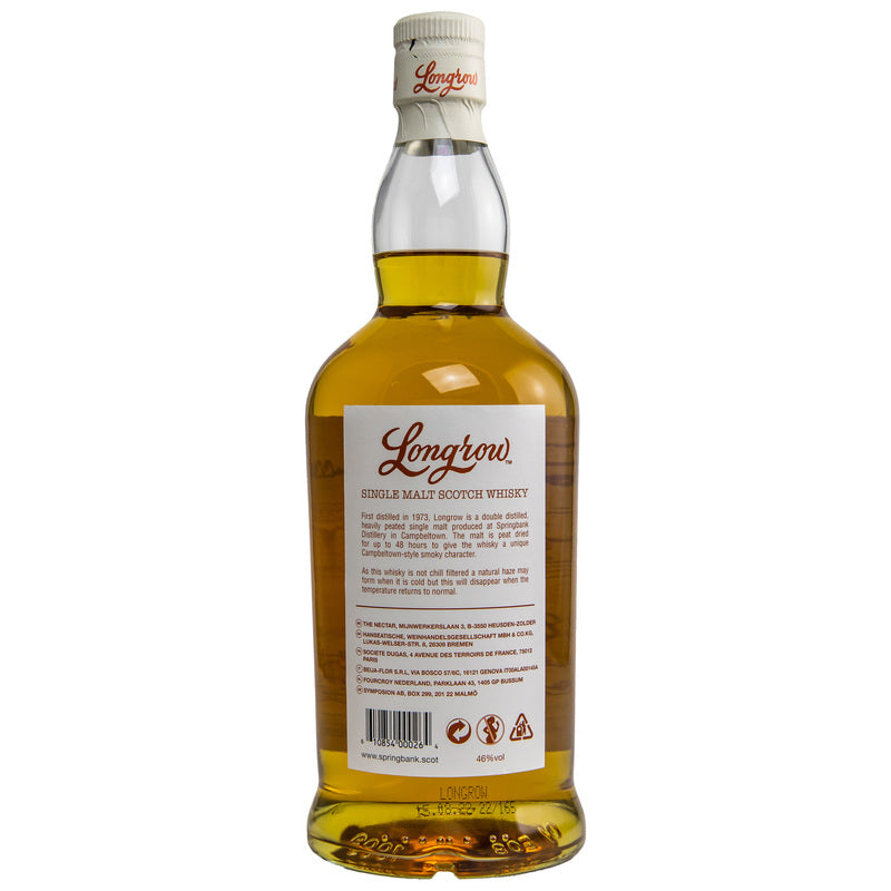 Longrow Peated Malt - ohne GP (weißes Etikett)