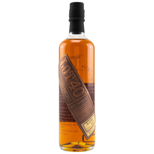 Lot No.40 Cask Strength 100% Rye Whisky