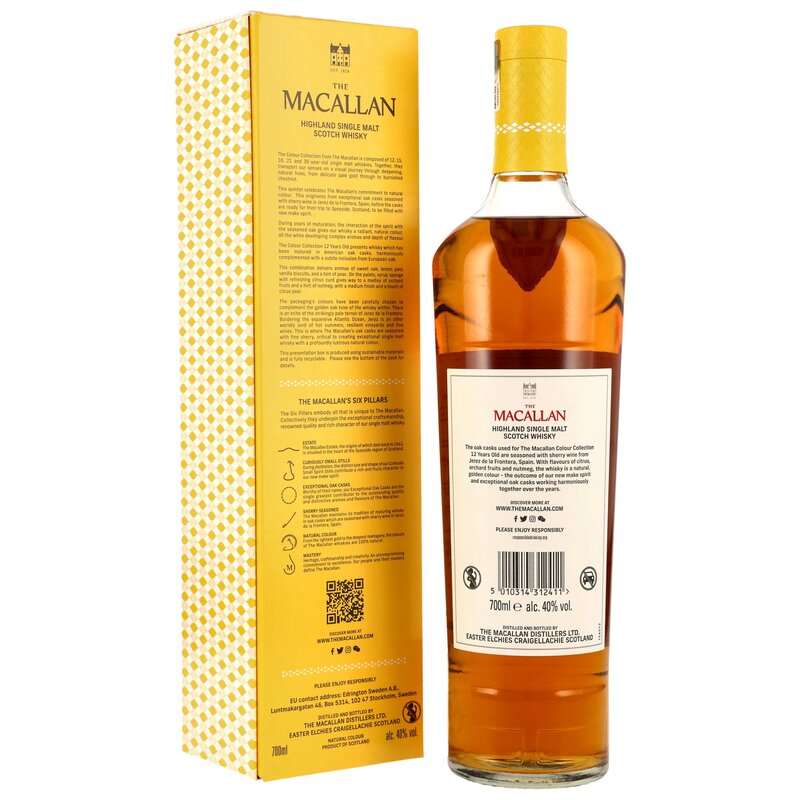 Macallan 12 y.o. Colour Collection