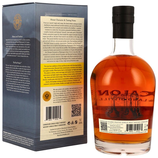 Macaloney Canadian Single Malt - Peat Project - Moscatel Barrique