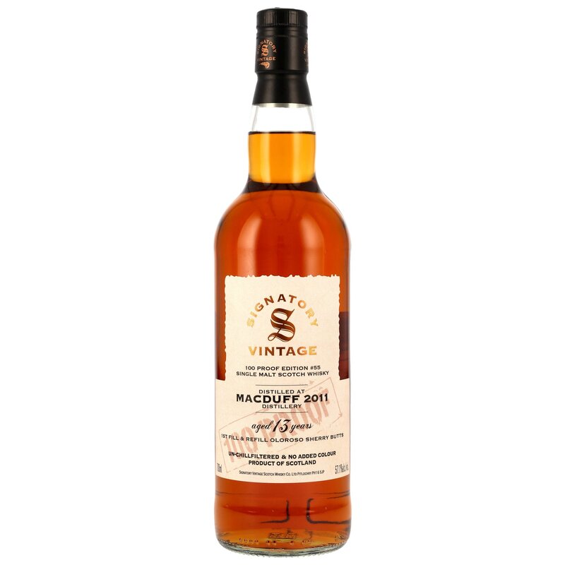 Macduff 2011/2025 - 13 y.o. - Signatory 100 PROOF Edition