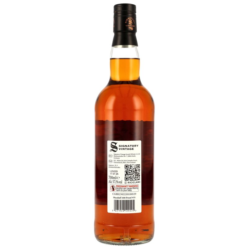 Macduff 2011/2025 - 13 y.o. - Signatory 100 PROOF Edition