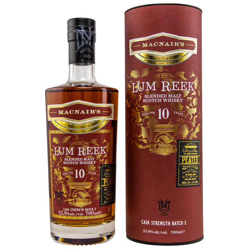 MacNairs Lum Reek 10 y.o. Cask Strength Batch 2