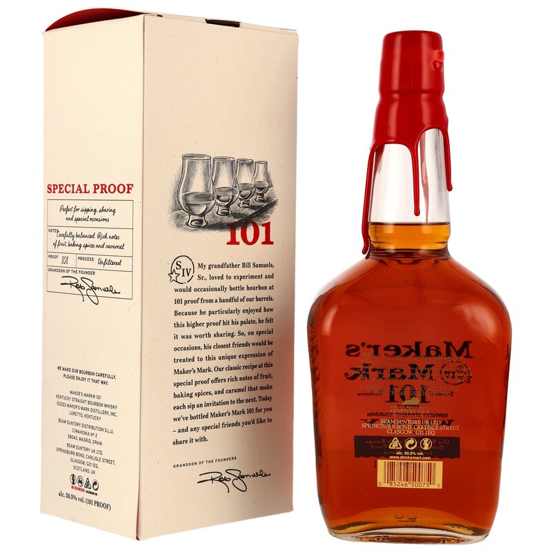 Makers Mark 101 LITER - 50,5% - neue Ausstattung