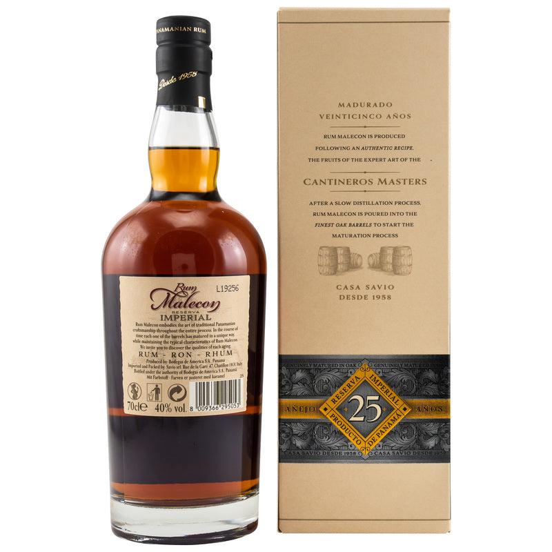 Malecon 25 y.o. Reserva Imperial