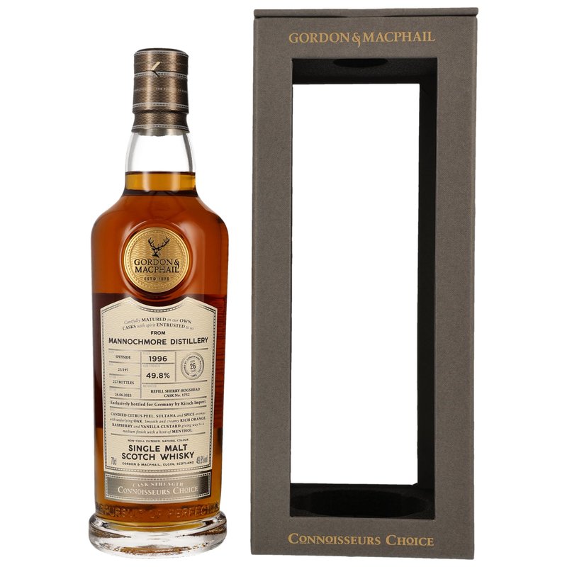 Mannochmore 1996/2023 -26 y.o. - G&M CC CS #1752 KIRSCH