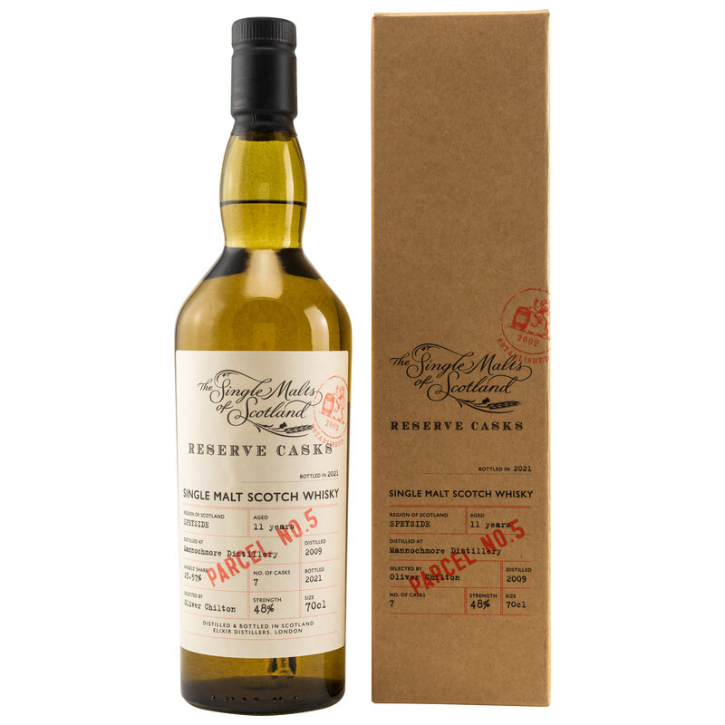 Mannochmore 2009/2021 - 11 y.o. - Reserve Cask Parcel 5 (SMoS) -