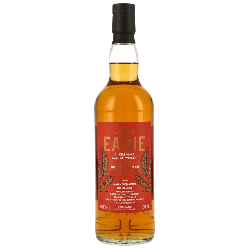 Mannochmore 2012/2024 - 12 y.o. 1st Fill Bourbon Hogshead & Re-Charred Butt