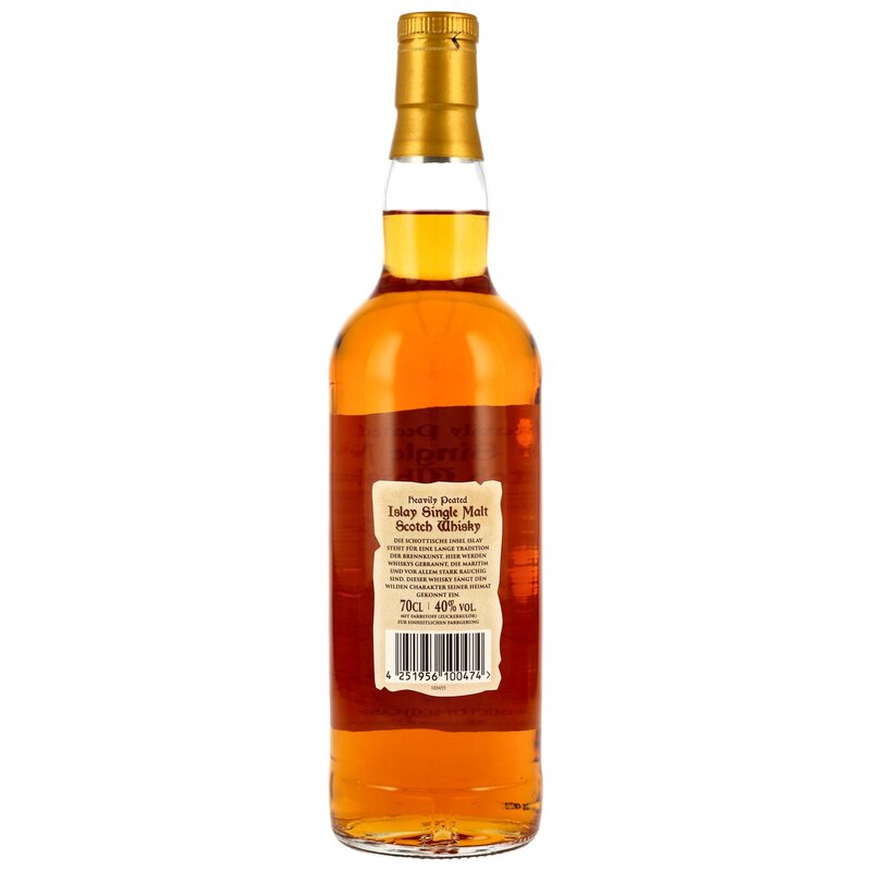 Map of Islay Heavily Peated Islay Single Malt (