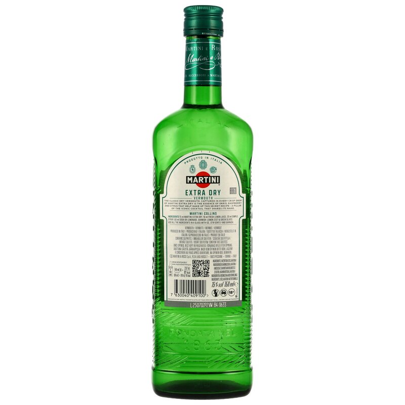 Martini Extra Dry Neue Ausstattung 2025