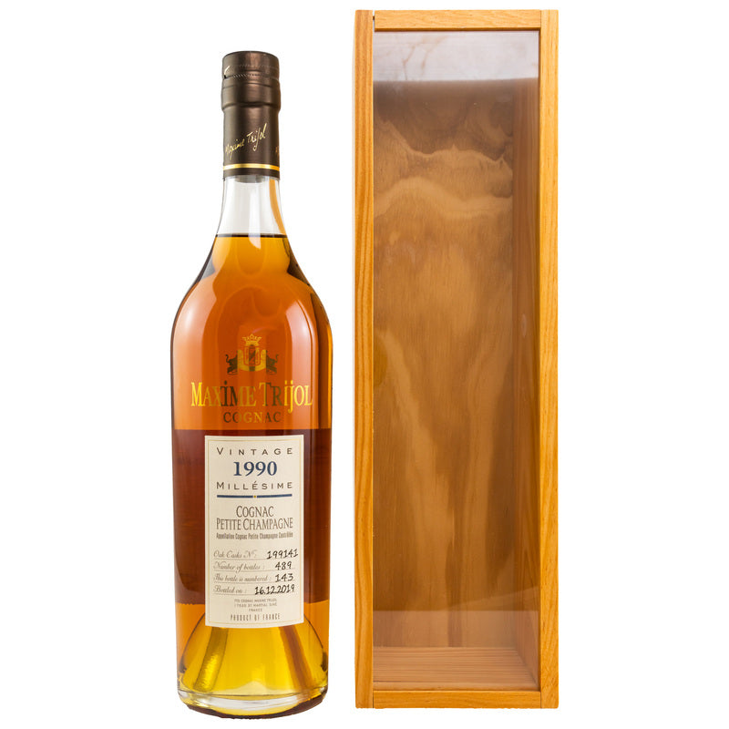 Maxime Trijol Cognac Petite Champagne 1990
