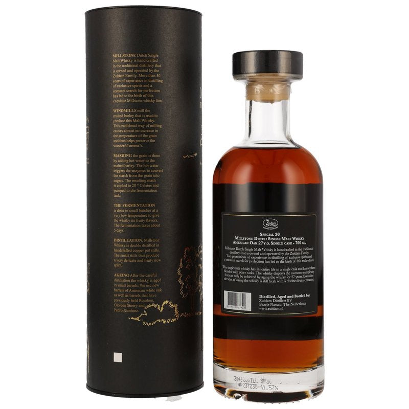 Millstone 1996/2023 - 27 y.o. - Single Malt American Oak Cask - Special