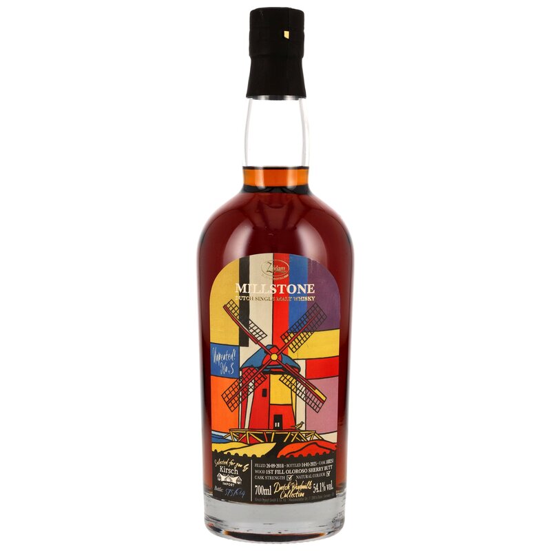 Millstone 2018/2025 Unpeated - 6 y.o. - 1st Fill Oloroso Cask