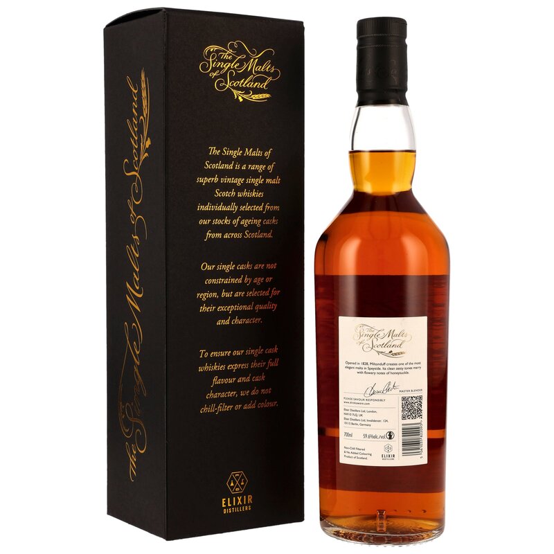 Miltonduff 2007/2025 - 17 y.o. - Refill Sherry Butt