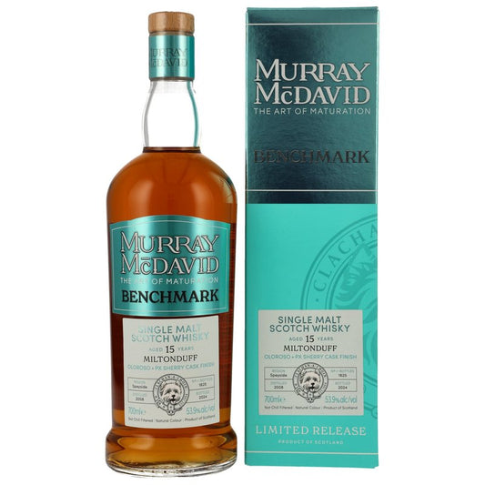 Miltonduff 2008/2024 - 15 y.o. - Oloroso/PX Cask - Murray McDavid
