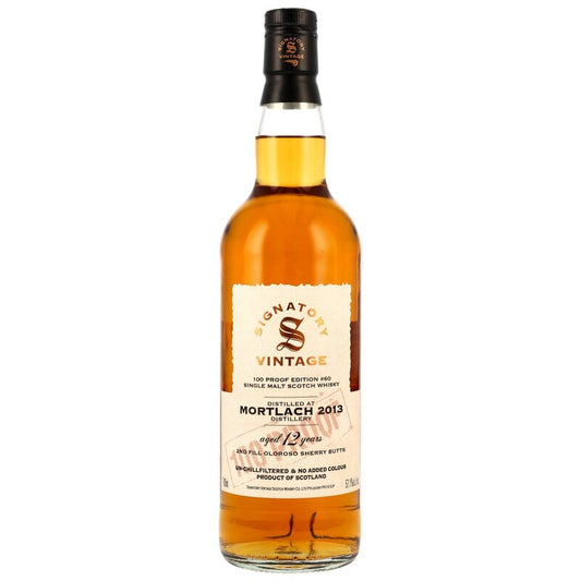 Mortlach 2013/2025 - 12 y.o. - Signatory 100 PROOF Edition #60