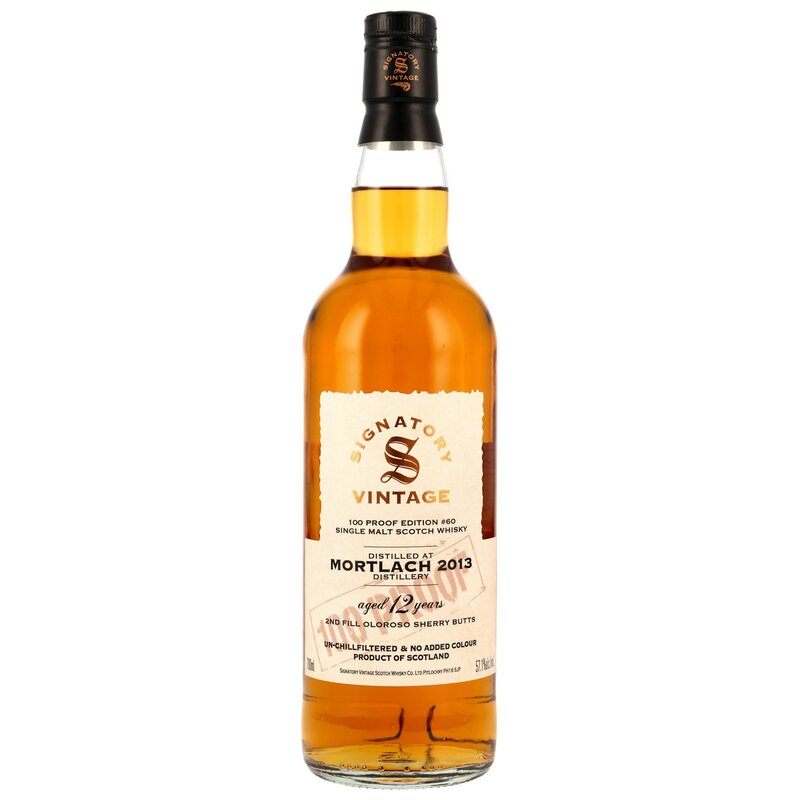 Mortlach 2013/2025 - 12 y.o. - Signatory 100 PROOF Edition