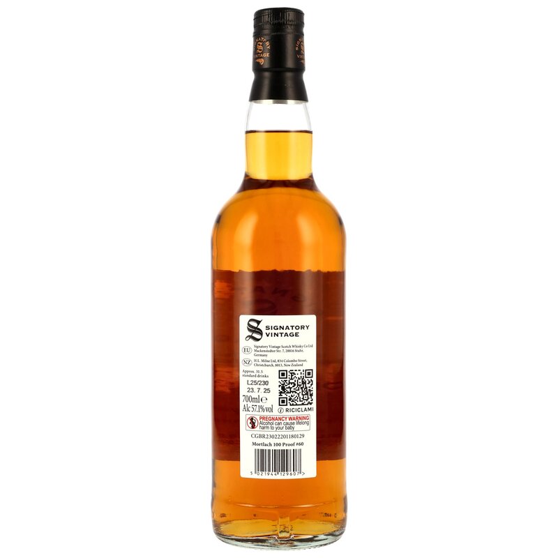 Mortlach 2013/2025 - 12 y.o. - Signatory 100 PROOF Edition