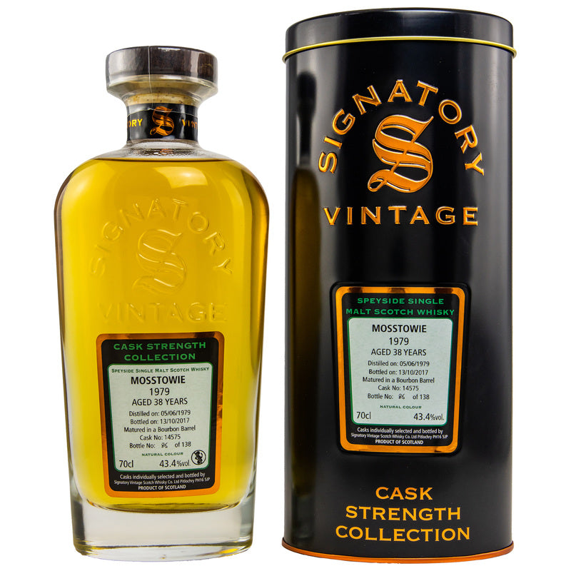 Mosstowie 1979/2017 Sig CS - Cask No. 14575