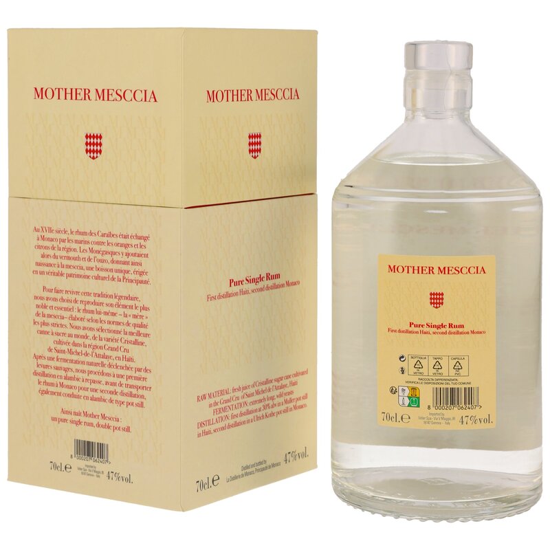 Mother Mesccia Pure Single Rum (Haiti & Monaco by Velier)