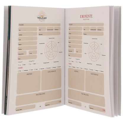 My Tasting Journal - Tasting Booklet