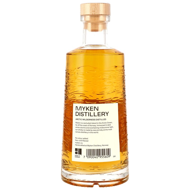  Myken Sea Mist - Arctic Island Single Malt Whisky - 4 y.o. - Bourbon & Pineau Casks