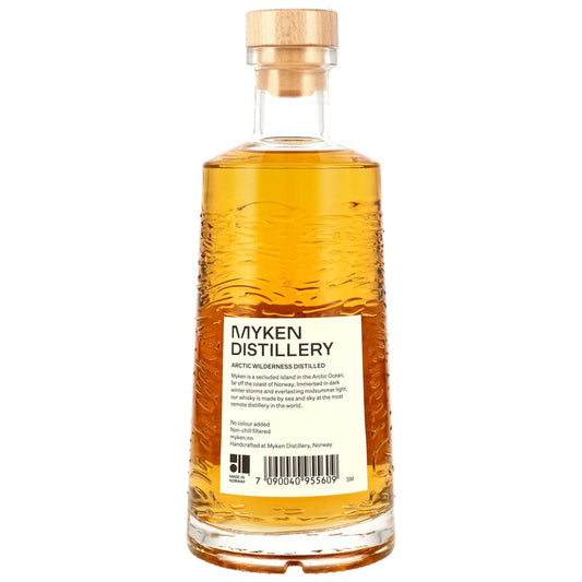  Myken Sea Mist - Arctic Island Single Malt Whisky - 4 y.o. - Bourbon & Pineau Casks