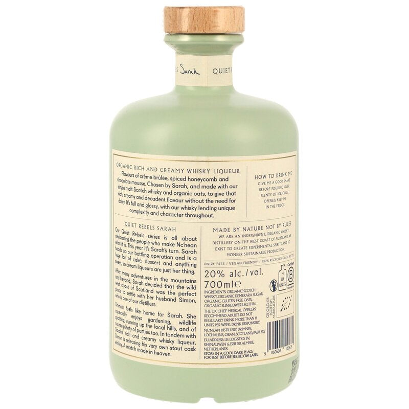 Nc'nean Organic Scotch Whisky Liqueur - Quiet Rebels: Sarah
