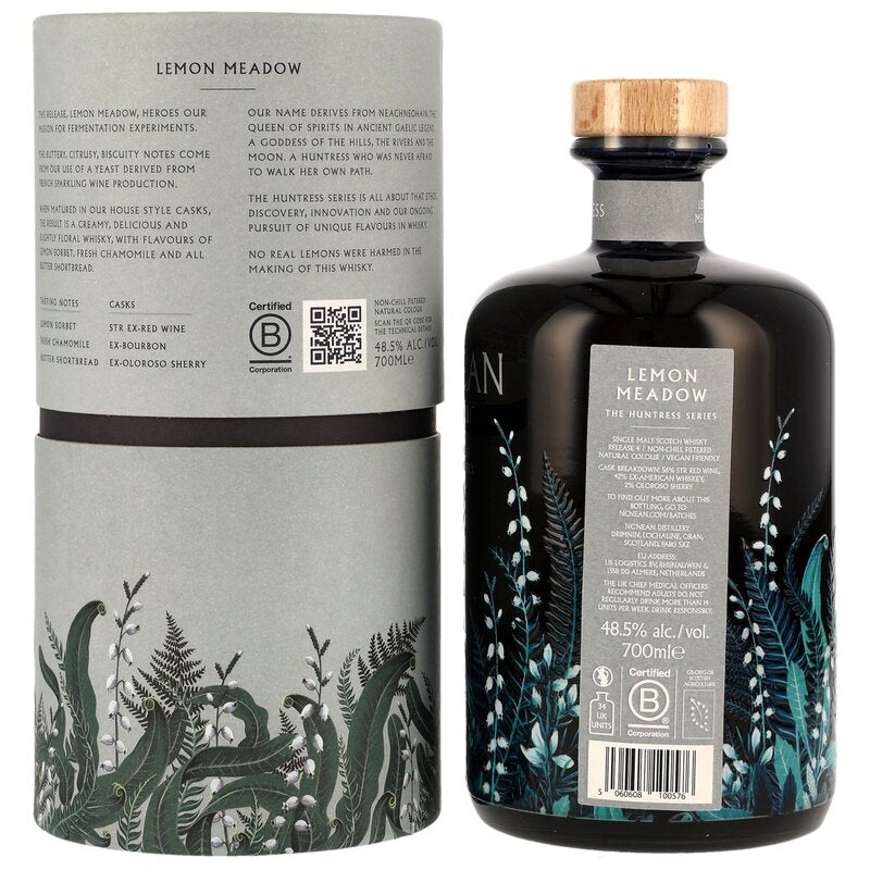 Nc'nean Organic Single Malt Whisky Huntress 2025 Lemon Meadow