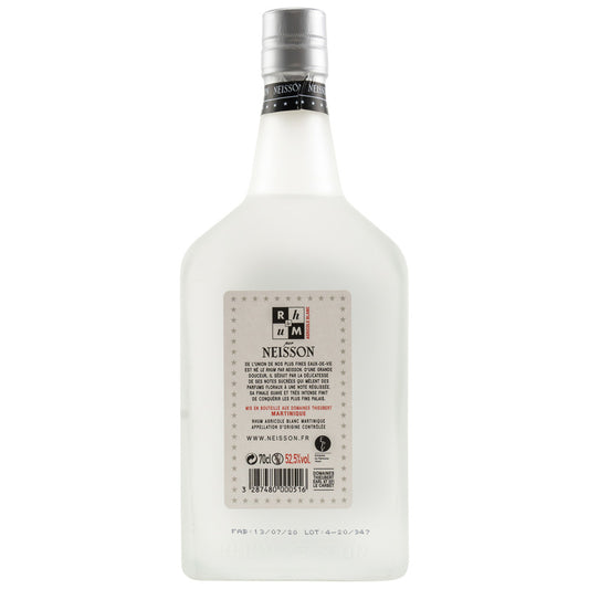 Neisson Rhum Le Rhum par Neisson Agricole Blanc