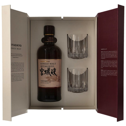 Nikka Miyagikyo Single Malt mit Riedel Glas GP