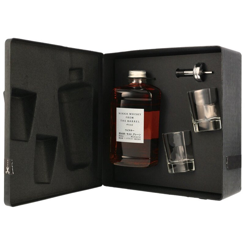 Nikka Whisky from the Barrel mit 2 Gläsern & Ausgießer