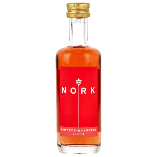 Nork Himbeer-Rosmarin Likör Mini - neue EAN