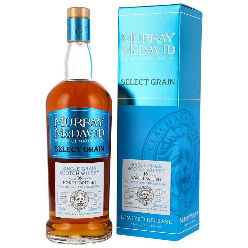 North British 2007/2024 - 16 y.o. - Sauternes Wine Barrique - Murray McDavid