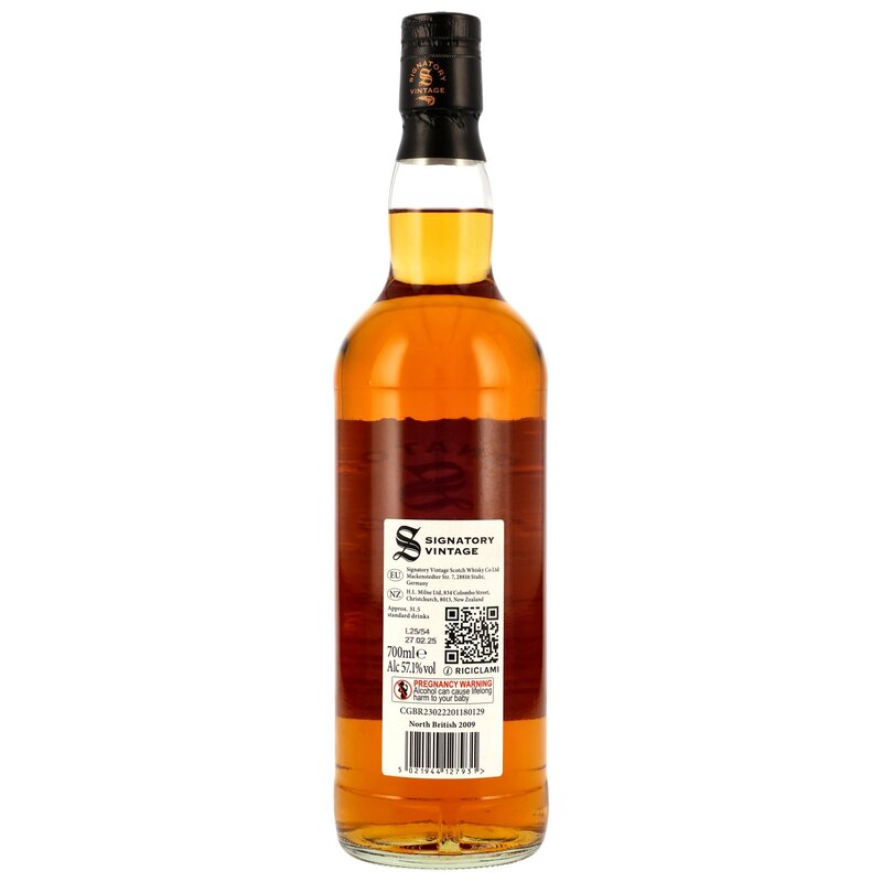 North British 2009/2025 - 15 y.o. - Signatory 100 PROOF Grain Edition