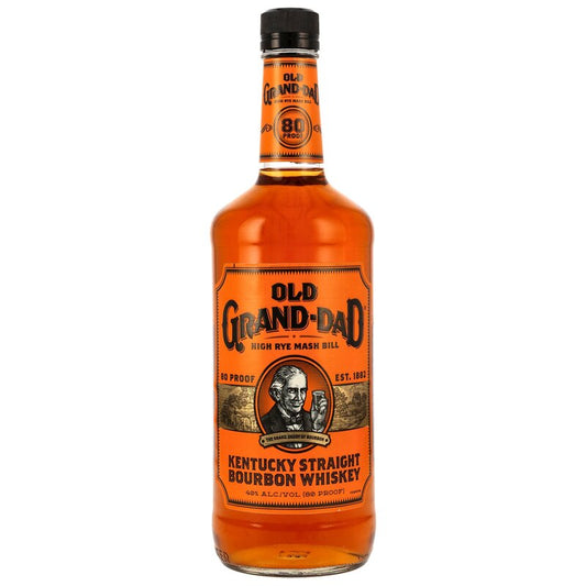 Old Grand Dad 80 Proof Kentucky Straight Bourbon Whisky - Liter