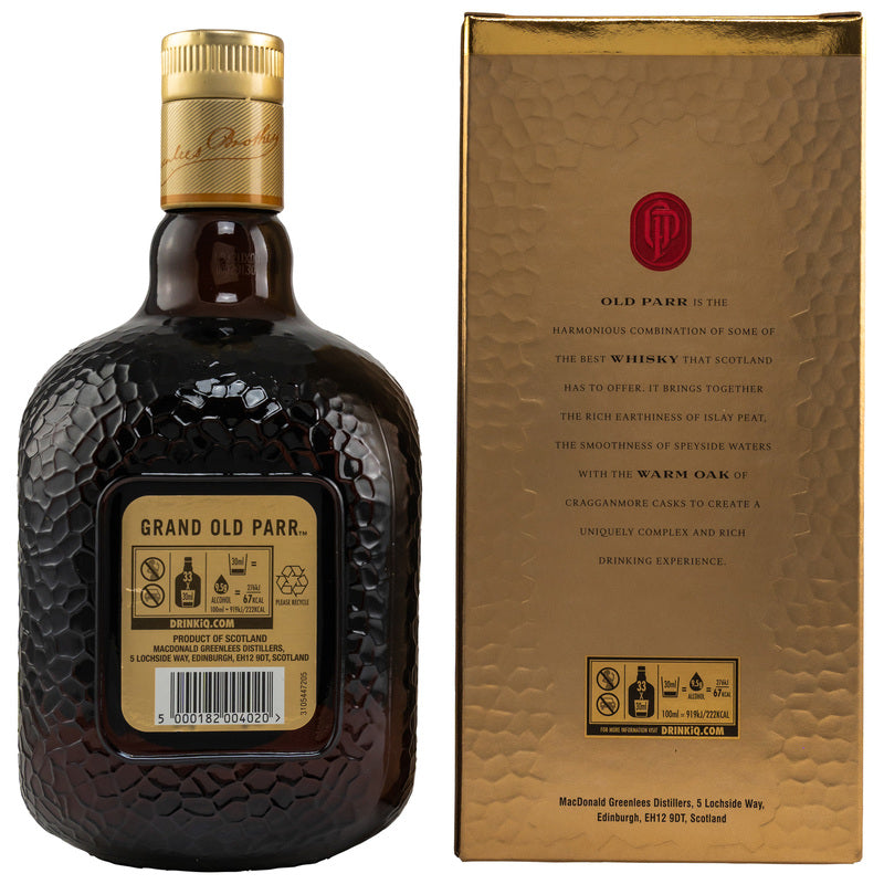 Old Parr 12 y.o. - Blended Scotch Whisky LITER