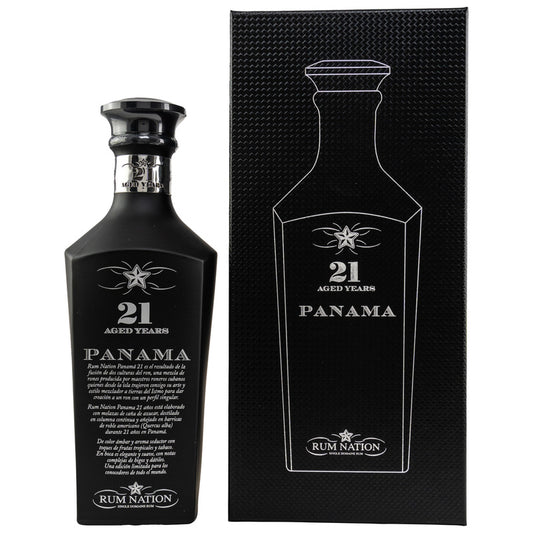 Panama 21 y.o. Black Decanter - Rum Nation