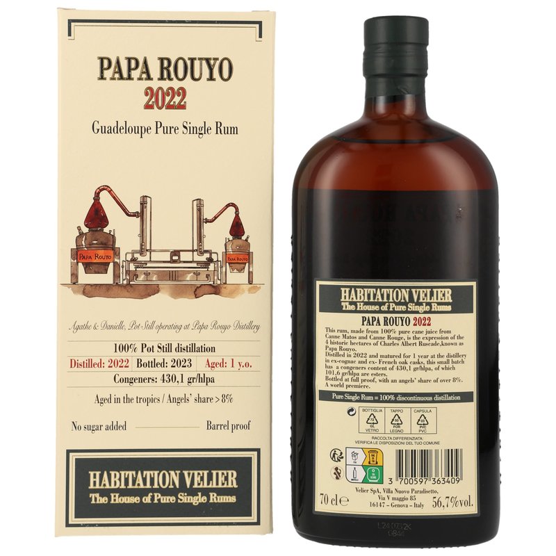 PAPA ROUYO 2022/2023 - Habitation Velier