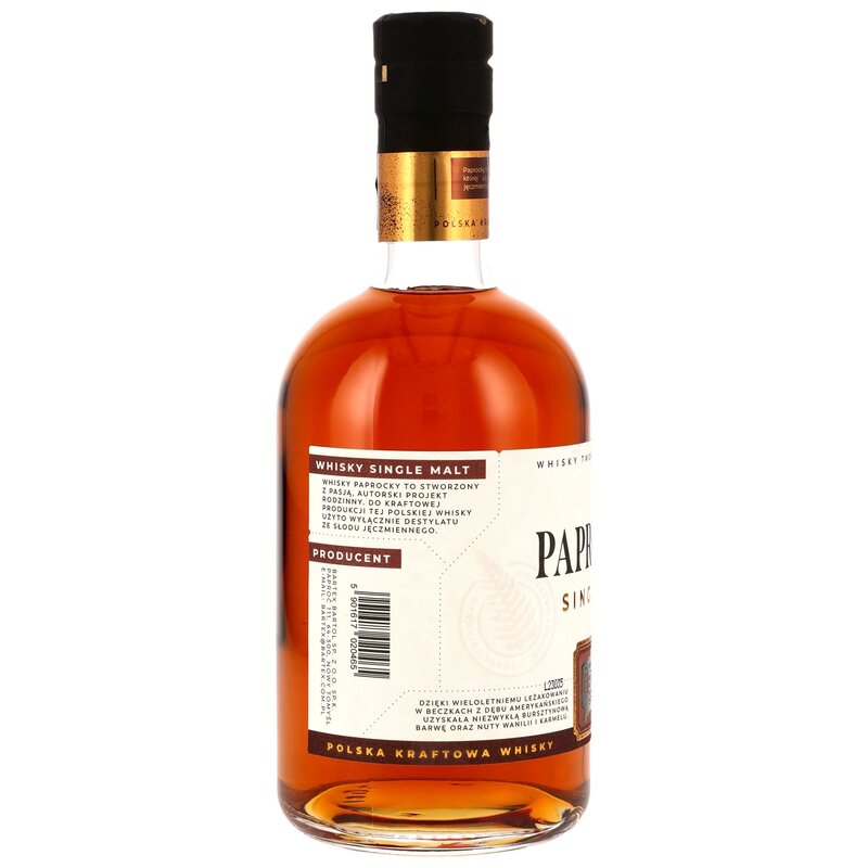 Paprocky Single Malt Whisky