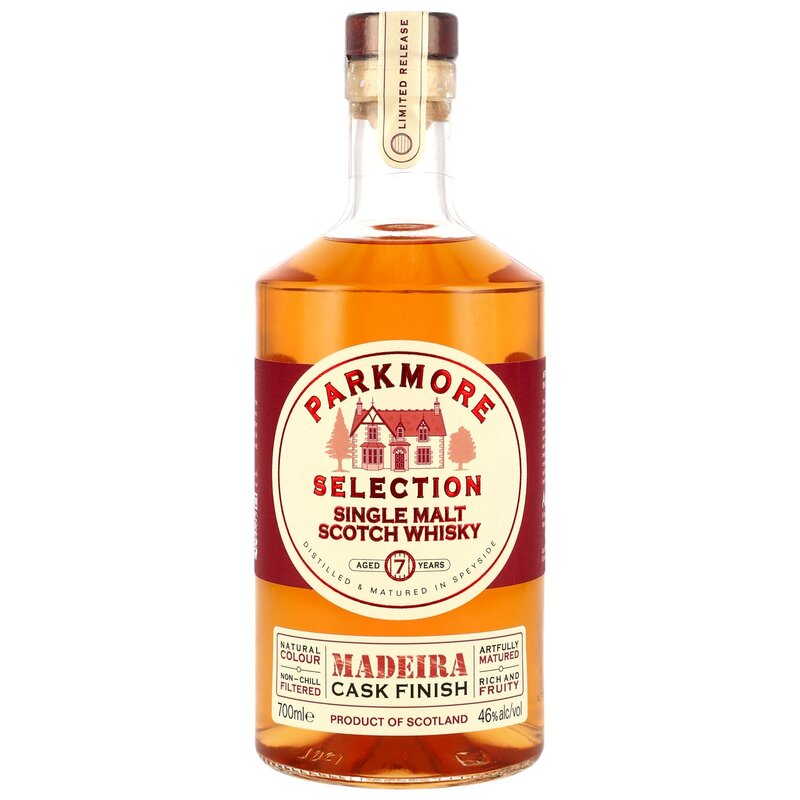 Parkmore 7 y.o. - Madeira Finish - Neue Ausstattung