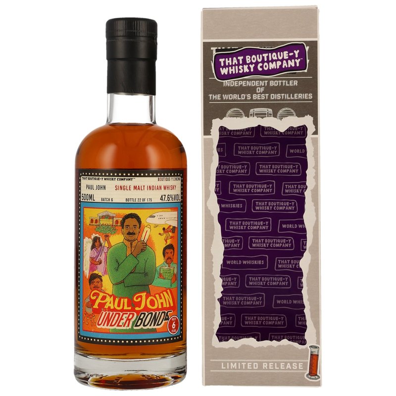 Paul John 6 y.o. Batch 6 (That Boutique-y Whisky Company)
