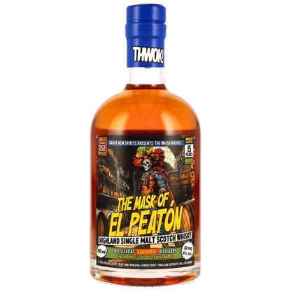 Peated Highland 15 y.o. Whiskyheroes: The Mask of El Peaton - Brave New Spirits