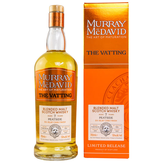 Peatside 2015/2023 - 7 y.o. - Ex Islay Cask - Murray McDavid