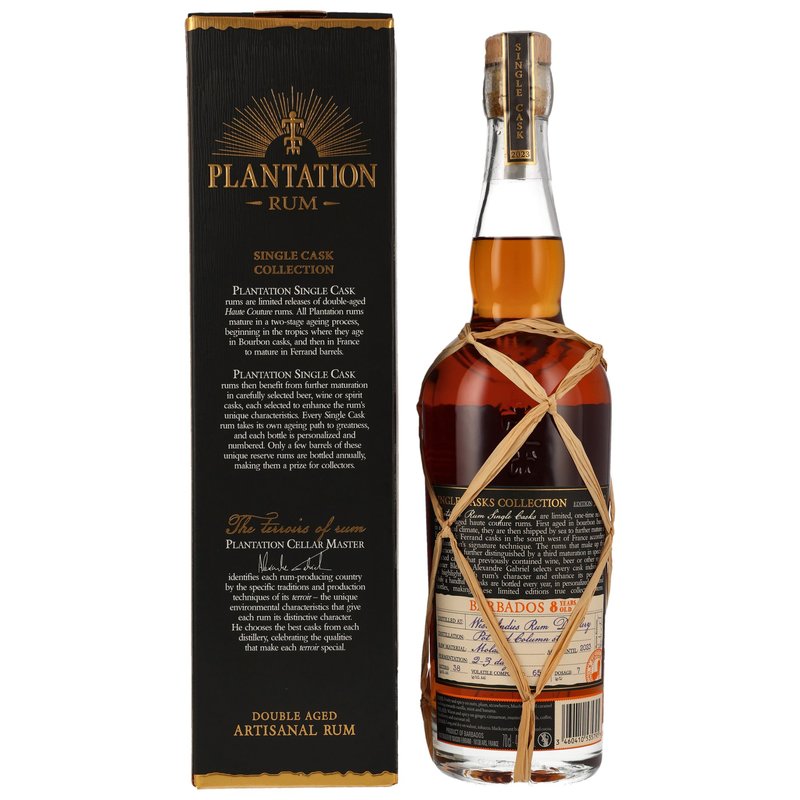 Plantation Barbados Rum 8 y.o - Single Cask Edition 2023